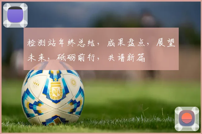 检测站年终总结，成果盘点，展望未来，砥砺前行，共谱新篇